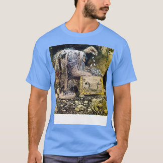 Troll med Treasure Chest John Bauer TShirt T Shirt