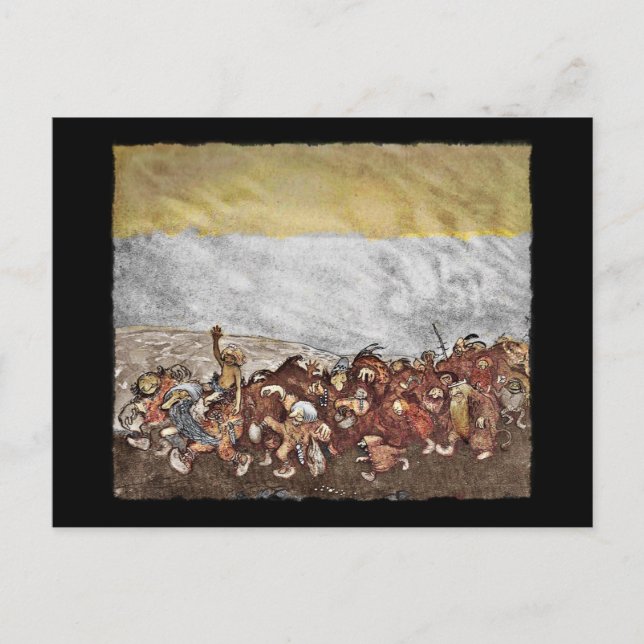 Troll- och Gnomeparad Vykort (Framsida)