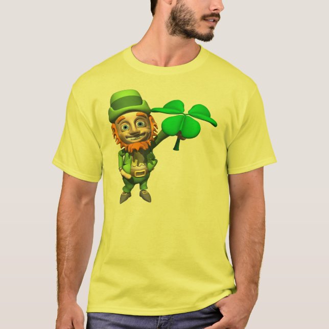 Troll ShamrockT-tröja T-shirt (Framsida)