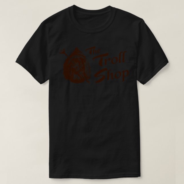 Troll Shop Light T Shirt (Design framsida)