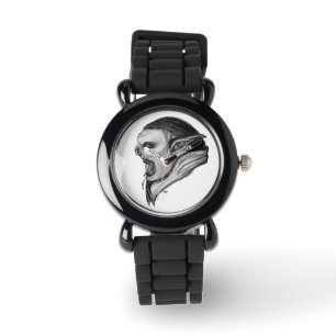 Troll - svartvit design armbandsur