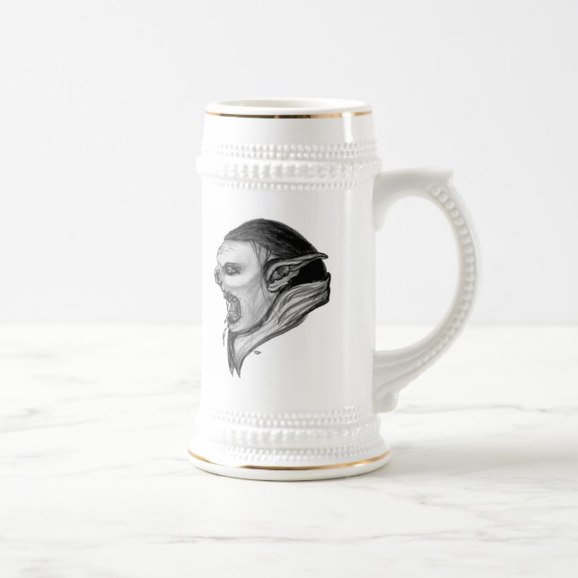 Troll svartvit design sejdel (Höger)