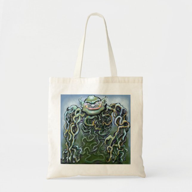 Troll Tote Bag Tygkasse (Framsidan)
