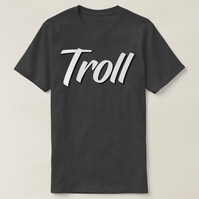 Troll Troll 1 T Shirt (Design framsida)