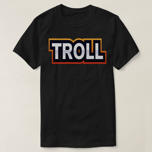 Troll Trollspelare T Shirt (Design framsida)