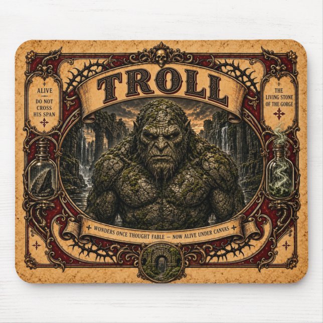 Troll, Vintage cirkusmonster Musmatta (Framsidan)