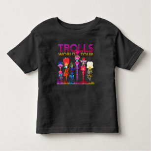 Troll World Tour   Sex strängledare T Shirt