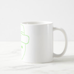 Trollamatören skissar kaffemugg