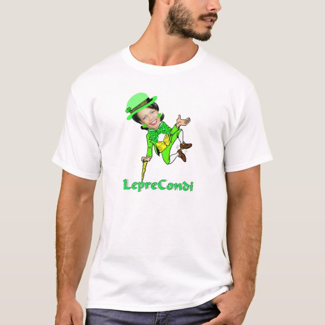TrollCondoleezza st patricks day Tee Shirt (Framsida)