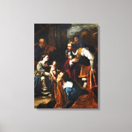 Trolldom av de vise män - Artemisa Gentileschi Canvastryck