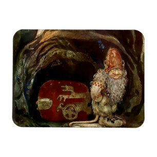 ”Trolldörren” av John Bauer Magnet