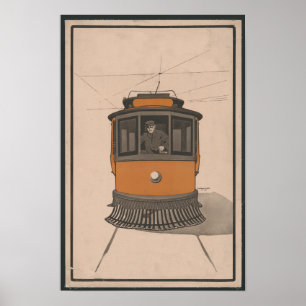 Trolleyaffisch Poster