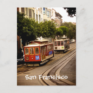TrolleysSan Francisco vykort