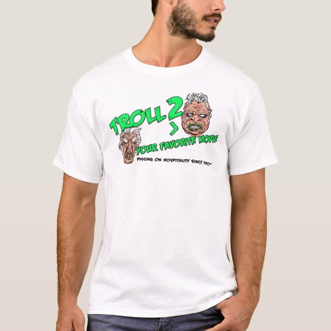 Trollgästfrihet! T-shirt (Framsida)