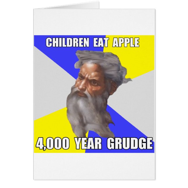 Trollgudagg Hälsningskort (Framsidan)