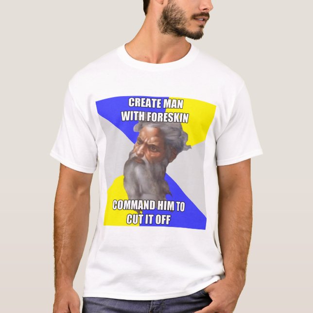 TrollgudForeskin Tee Shirt (Framsida)