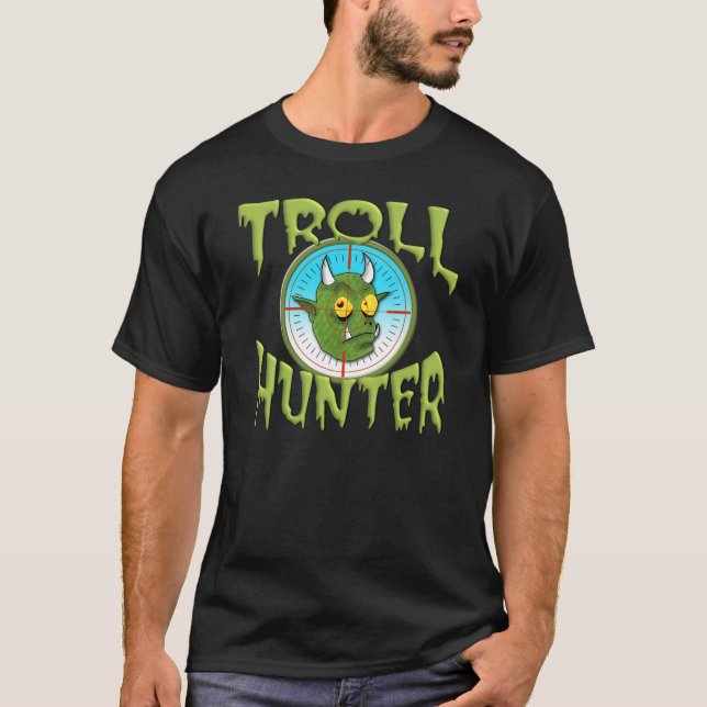 TROLLJÄGARE T-SHIRT (Framsida)