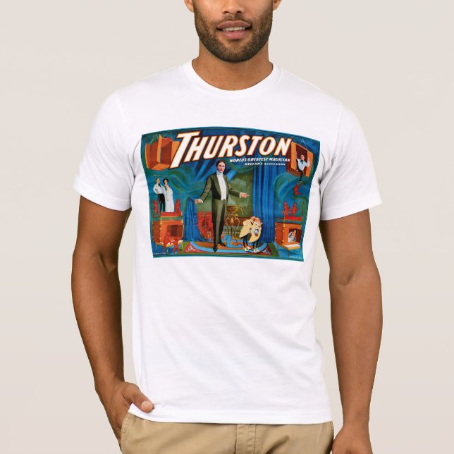Trollkarl för Thurston ~-världsmästare T Shirt (Framsida)