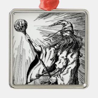 Trollkarl Julgransprydnad Metall