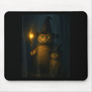 Trollkarl Katt Konstig Rolig Halloween Katt Meme Musmatta