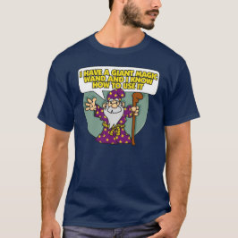 Trollkarl med trollspöet t-shirt