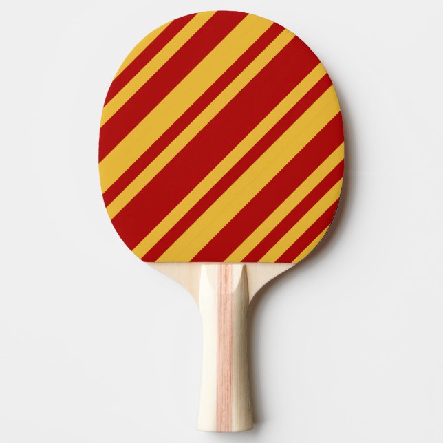 Trollkarl Röd och Guld Pingisracket (Framsidan)
