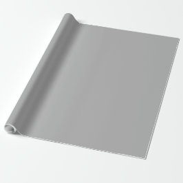 Trollkarl Solid Grå Presentpapper