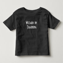 Trollkarl under utbildning t-shirt svart muggle