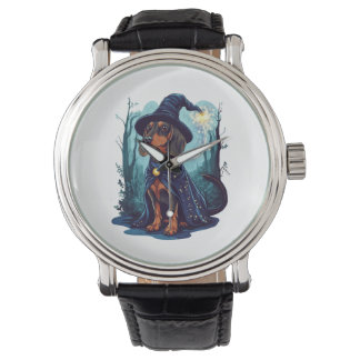 Trollkarl Wiener � Magisk Dachshund Armbandsur