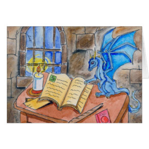 Trollkarlbehålla Hälsningskort