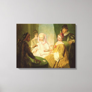 Trollkarlen, 1720-25 canvastryck