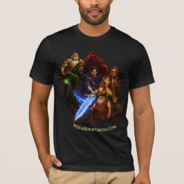 Trollkarlen av Orth – Hjältar & Skurkar Fantasy T- T Shirt