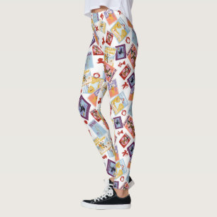 Trollkarlen av Oz™ Karaktärstryck Kastmönster Leggings