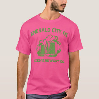 Trollkarlen av Oz-tröja Emerald City Brewery Kosty T Shirt