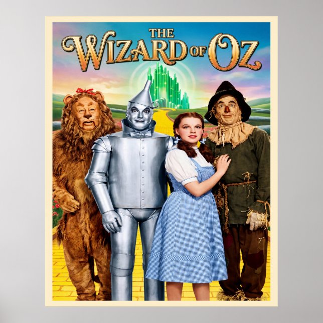 Trollkarlen från Oz-affisch Poster (Framsidan)