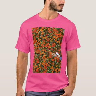 Trollkarlen från Oz Dorothy Vallmo Fält Foto Vinta T Shirt