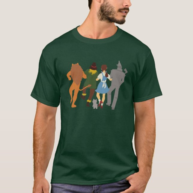 Trollkarlen från Oz T Shirt (Framsida)