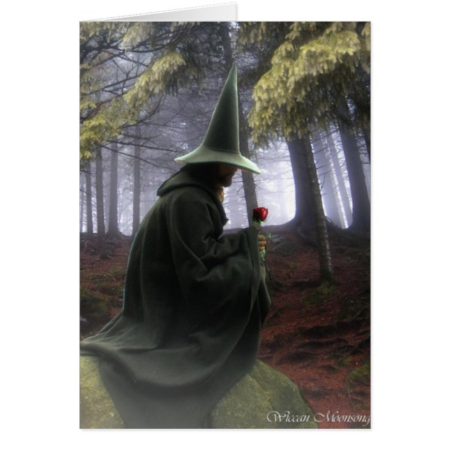 Trollkarlen Hälsningskort (Framsidan)