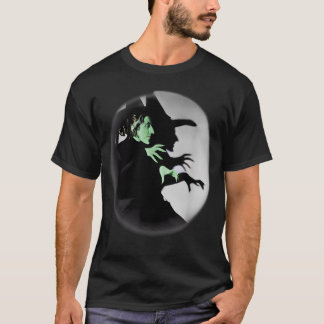 Trollkarlen Oz Elaka Häxans Spotlight Silhuett T Shirt