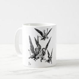 Trollkarlen Oz Flygande apor Kaffemugg