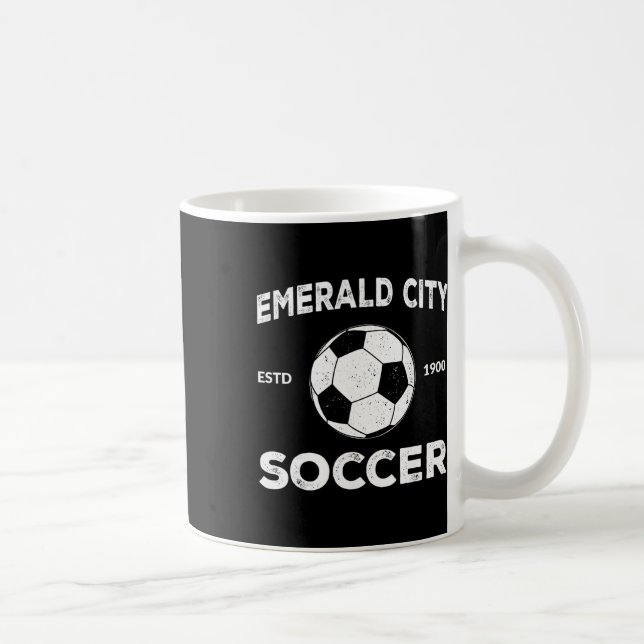Trollkarlen Oz Smaragdstadens Fotbollskostym  Kaffemugg (Höger)