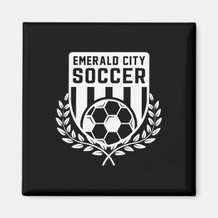 Trollkarlen Oz Smaragdstadens Fotbollskostym Magnet