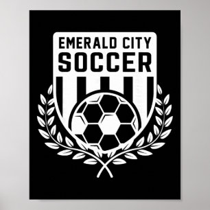Trollkarlen Oz Smaragdstadens Fotbollskostym Poster