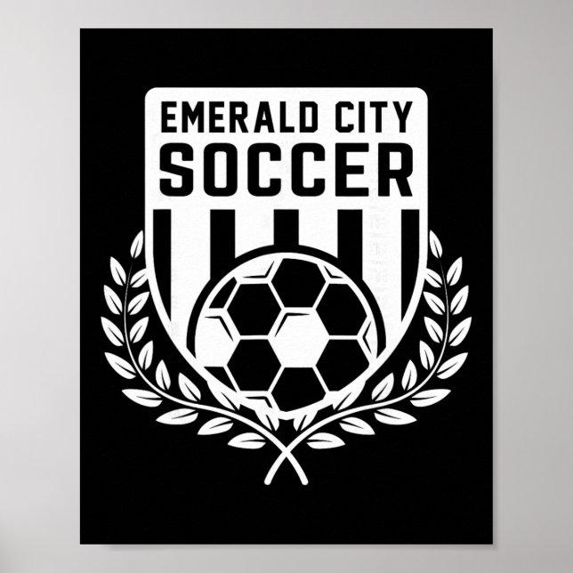 Trollkarlen Oz Smaragdstadens Fotbollskostym  Poster (Framsidan)