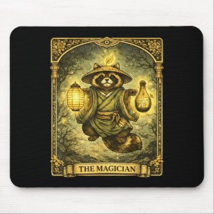 Trollkarlen Tarotkort Tanuki Yokai Tvättbjörn Musmatta