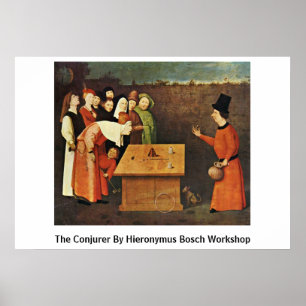 Trollkarlen vid det Hieronymus Bosch seminariet Poster