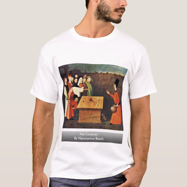 Trollkarlen. Vid Hieronymus Bosch T-shirt (Framsida)