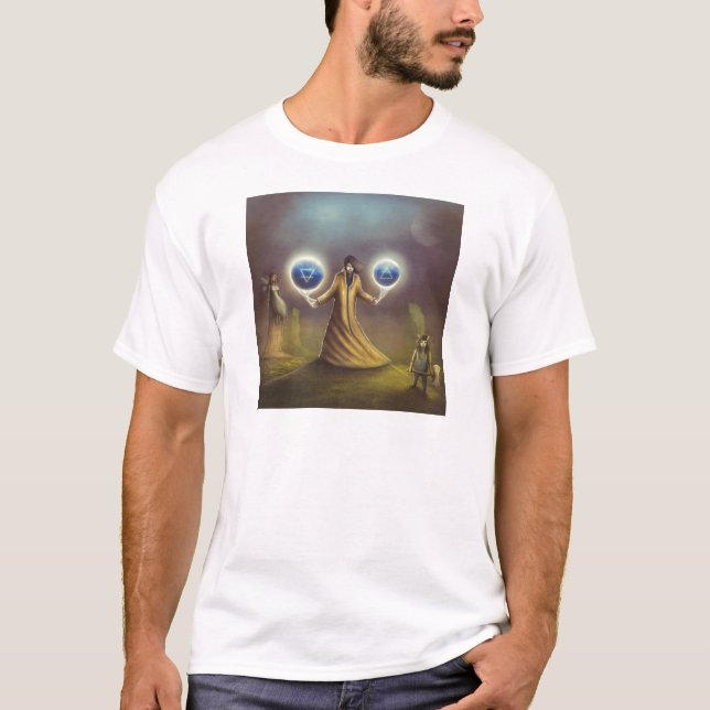 trollkarlfantasimagi t shirt (Framsida)