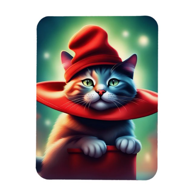 trollkarls katten magnet (Vertikal)