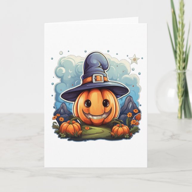 Trollkarls pumpa  kort (Framsida)